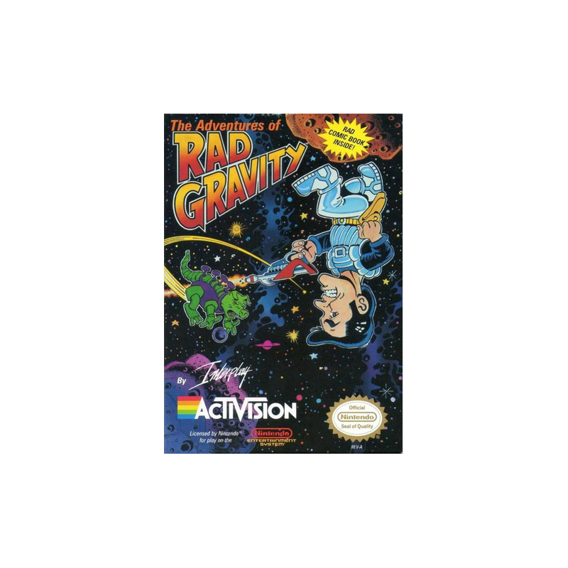 Jeux NES : The Adventures of Rad Gravity (Loose) - Occasion