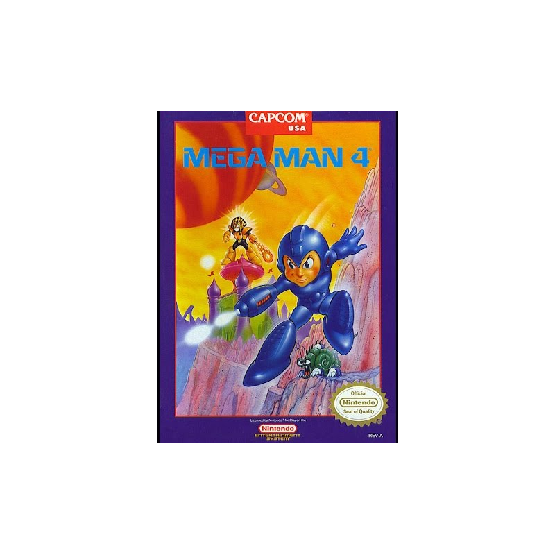 Jeux NES : Mega Man 4 Version USA (Loose) - Occasion