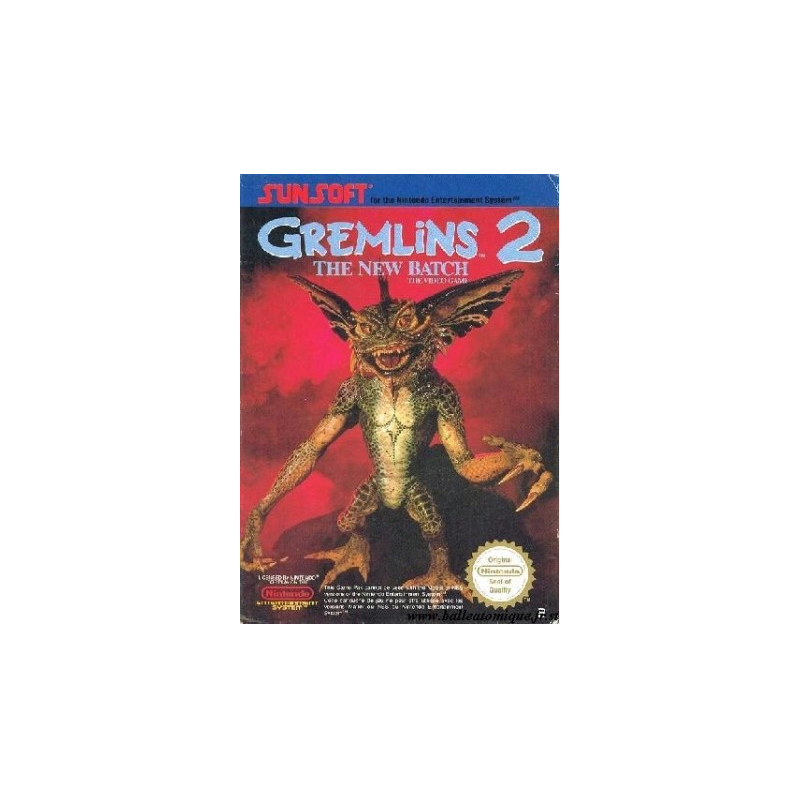 Jeux NES : Gremlins 2 (Loose) - Occasion