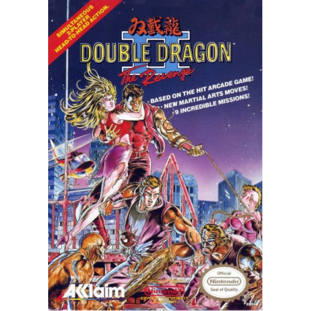 Jeux NES : Double Dragon II (Loose) - Occasion