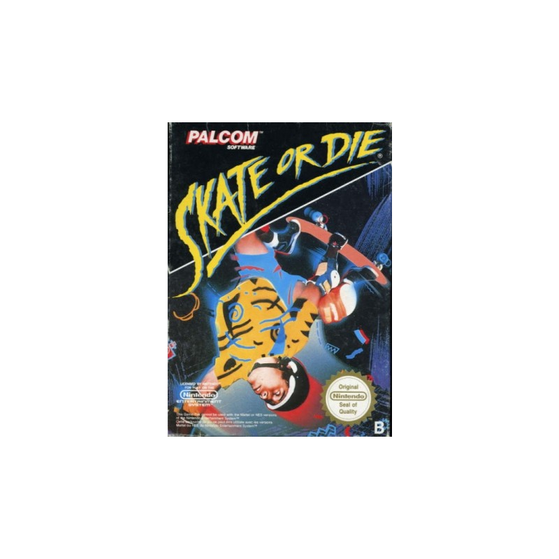 Jeux NES : Skate or Die (Loose) - Occasion