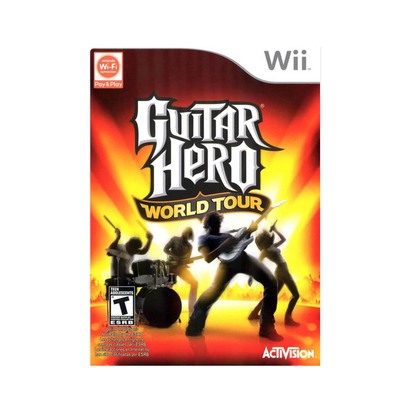 Jeux Wii : Guitar Hero World Tour - Occasion