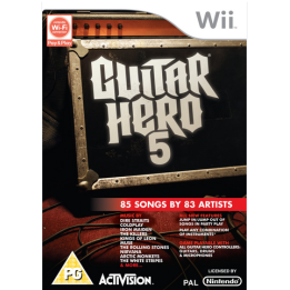 Jeux Wii : Guitar Hero 5 - Occasion | Ordiland
