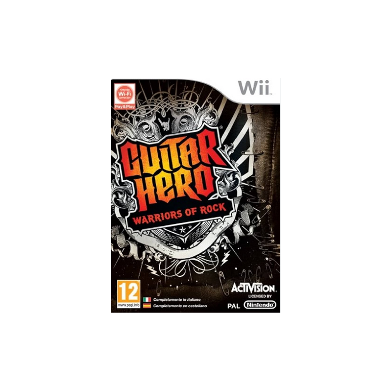 Jeux Wii : Guitar Hero : Warriors of Rock - Occasion