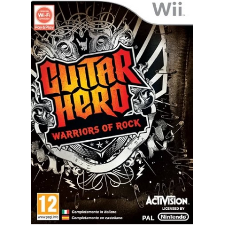 Jeux Wii : Guitar Hero : Warriors of Rock - Occasion