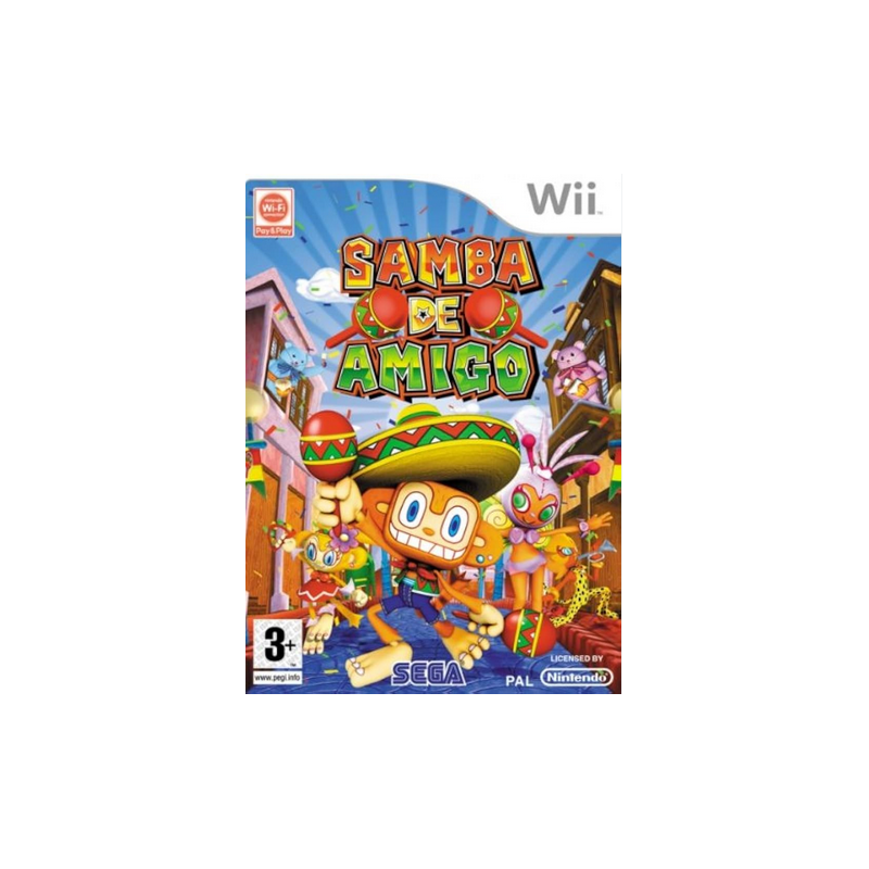 Jeux Wii : Samba De Amigo - Occasion