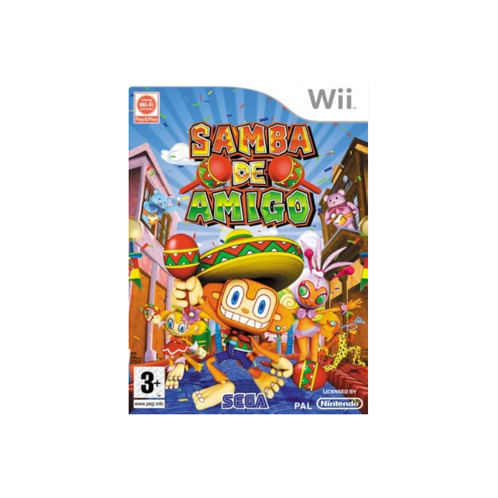 Jeux Wii : Samba De Amigo - Occasion | Ordiland