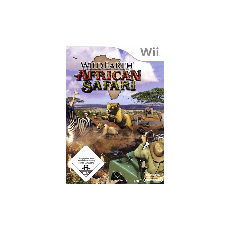 Jeux Wii : Wild Earth African Safari - Occasion