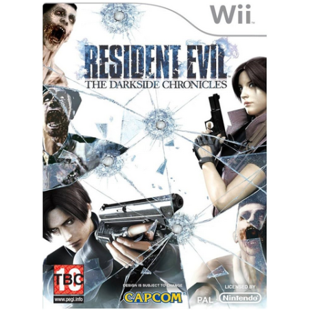 Jeux Wii : Resident Evil The Darkside Chronicles - Occasion