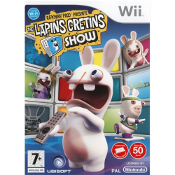 Jeux Wii : Rayman Prod Présente The Lapins Crétins Show - Occasion