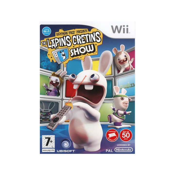 Jeux Wii : Rayman Prod Présente The Lapins Crétins | Ordiland