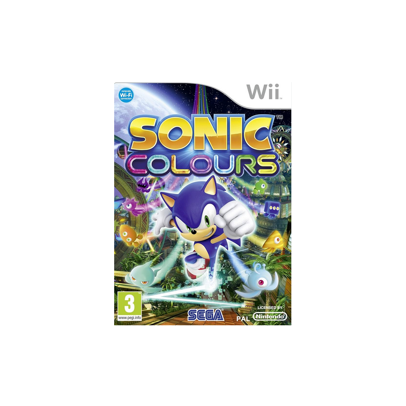 Jeux Wii : Sonic Colours - Occasion