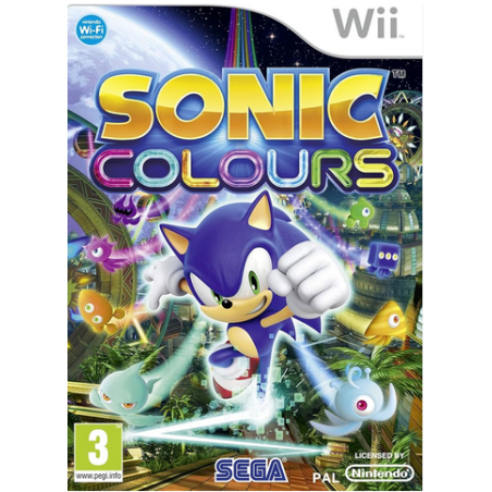 Jeux Wii : Sonic Colours - Occasion