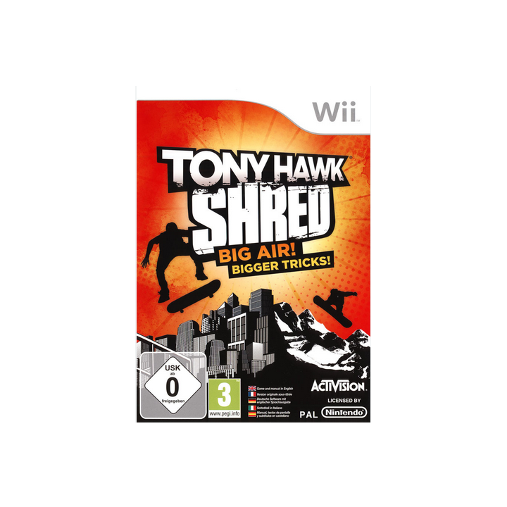 Jeux Wii : Tony Hawk Shred - Occasion | Ordiland