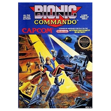 Jeux NES : Bionic Commando (Loose) - Occasion