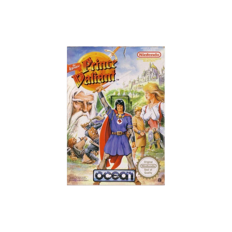 Jeux NES : The Legend of Prince Valiant (Loose) - Occasion