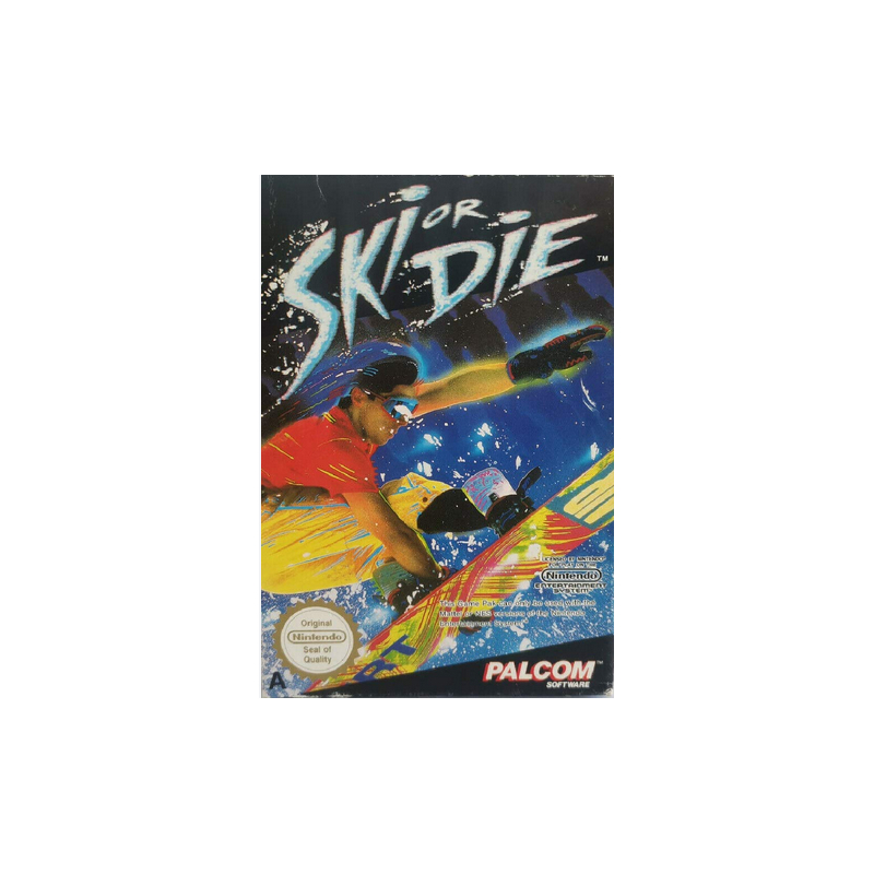 Jeux NES : Ski or Die (Loose) - Occasion