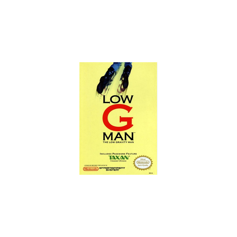 Jeux NES : Low G Man: The Low Gravity Man (Loose) - Occasion