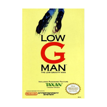 Jeux NES : Low G Man: The Low Gravity Man (Loose) - Occasion