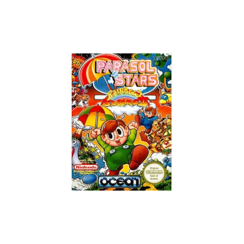 Jeux NES : Parasol Stars: Rainbow Islands II (Loose) - Occasion