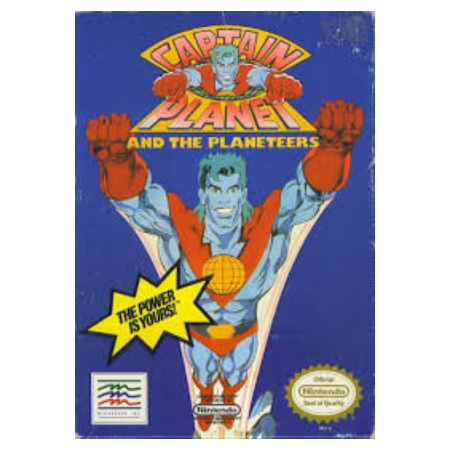 Jeux NES : Captain Planet And The Planeteers (Loose) - Occasion