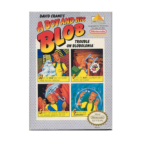 Jeux NES : A Boy and his Blob Trouble on Blobolonia (Loose) - Occasion