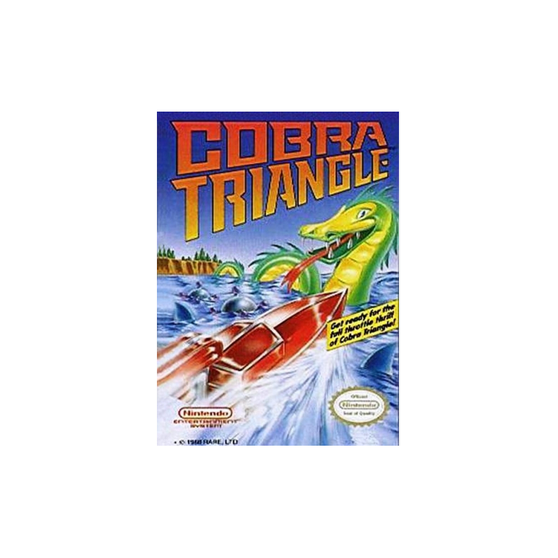 Jeux NES : Cobra Triangle + Notice (Loose) - Occasion