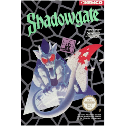 Jeux NES : Shadowgate + Notice (Loose) - Occasion