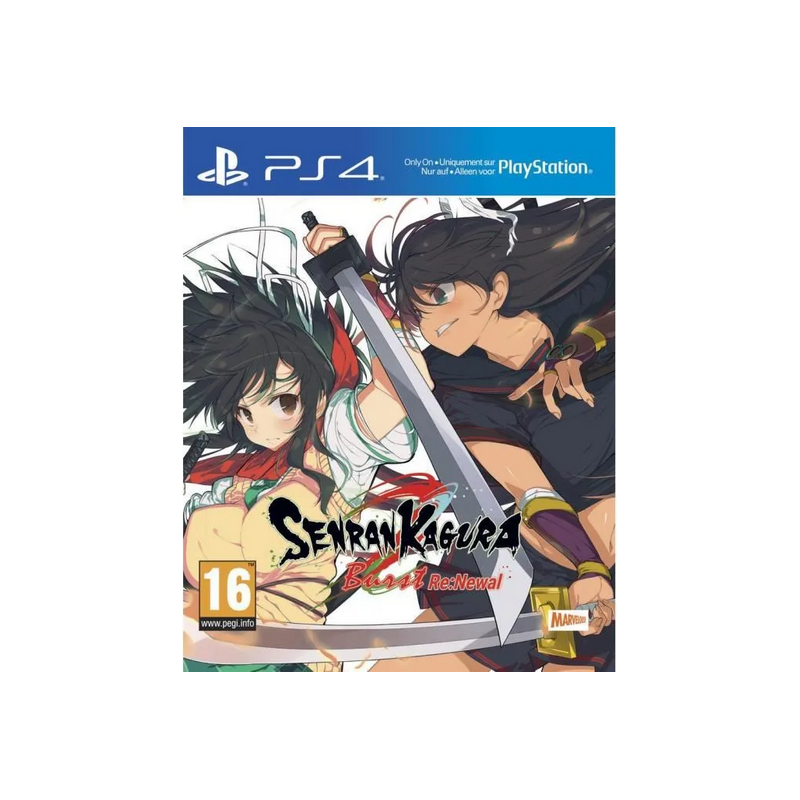 Jeux PS4 : Senran Kagura Burst Re:Newal