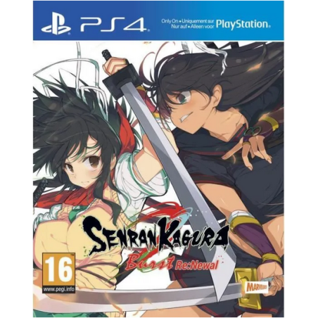 Jeux PS4 : Senran Kagura Burst Re:Newal