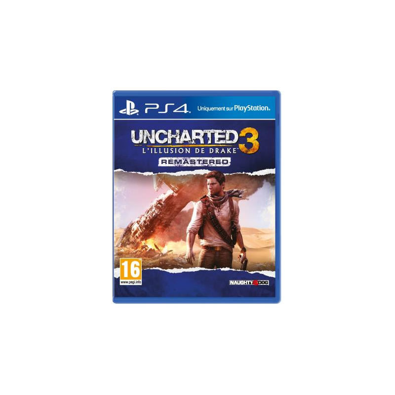 Jeux PS4 : Uncharted 3 : L'Illusion de Drake Remastered