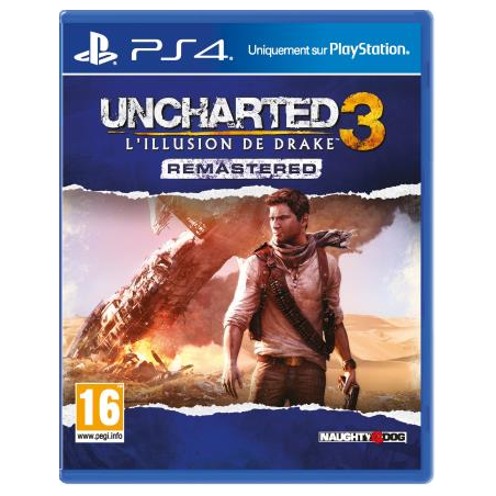 Jeux PS4 : Uncharted 3 : L'Illusion de Drake Remastered