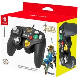 Manette filaire Switch style GameCube Zelda | Ordiland Mulhouse