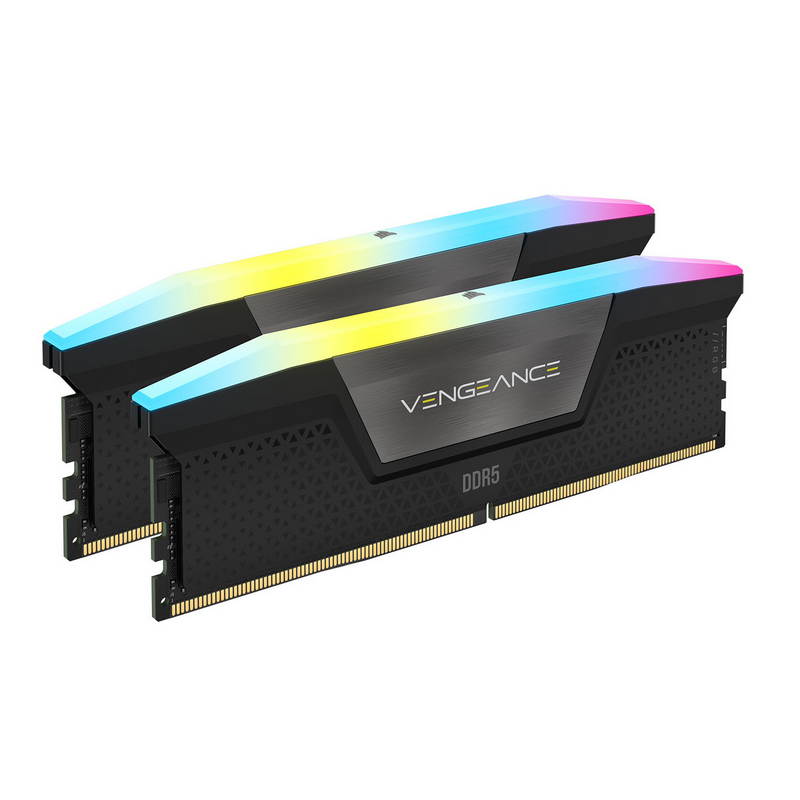 Corsair Vengeance RGB DDR5 32 Go (2 x 16 Go) 6000 MHz CL36 - Noir