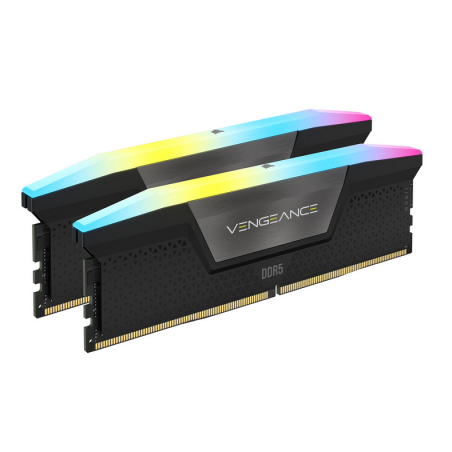 Corsair Vengeance RGB DDR5 32 Go (2 x 16 Go) 6000 MHz CL36 - Noir