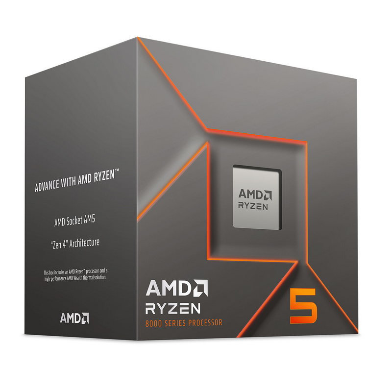 AMD Ryzen 5 8400F Wraith Stealth (4.2 GHz / 4.7 GHz)