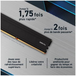 Module de Mémoire Crucial 16 Go 1 x 16 Go DDR5 5600 MHz