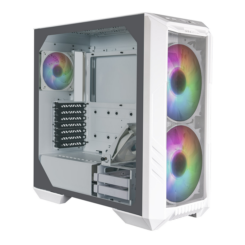 Boitier Cooler Master HAF500 Blanc