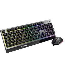 Pack Clavier Souris MSI Vigor GK30 Gaming COMBO RGB Noir