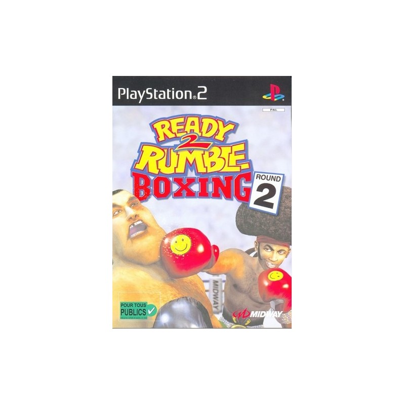 Jeux PS2 : Ready 2 Rumble Boxing Round 2  - Occasion