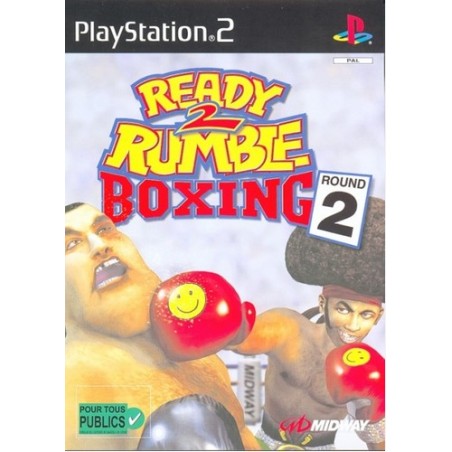 Jeux PS2 : Ready 2 Rumble Boxing Round 2  - Occasion