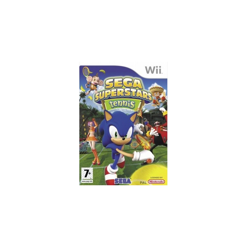 Jeux Wii : Sega Superstars Tennis - Occasion