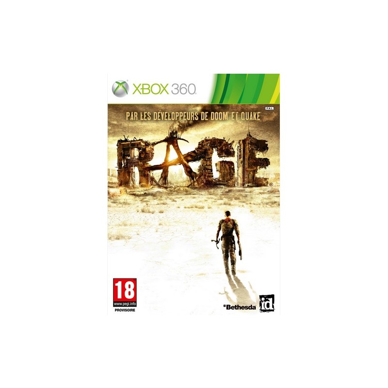 Jeux Xbox 360 : Rage - Occasion