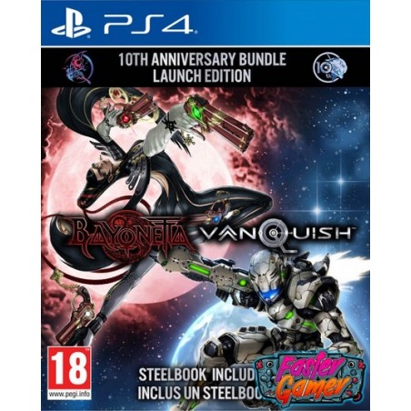 Steelbook PS4 : Bayonetta + Vanquish 10th Anniversary - Complet