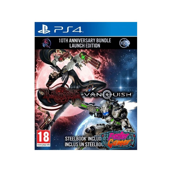 Steelbook PS4 : Bayonetta + Vanquish 10th Anniversary | Ordiland