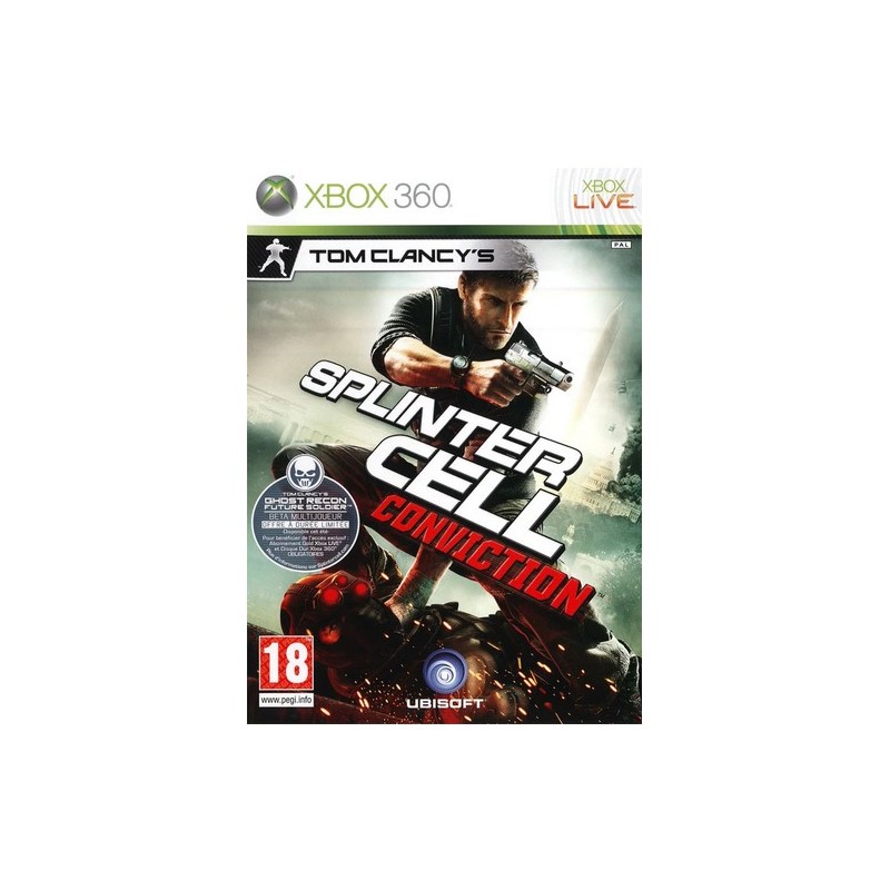 Jeux Xbox 360 : Splinter Cell Conviction - Occasion