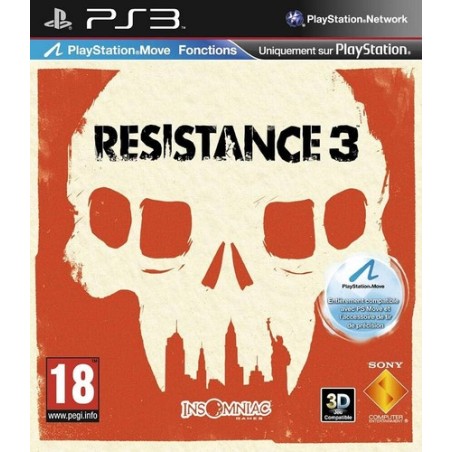 Steelbook PS3 : Resistance 3 - Sans Jeu