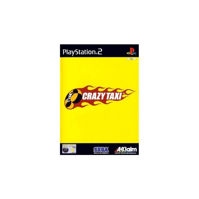 Jeux PS2 : Crazy Taxi - Occasion