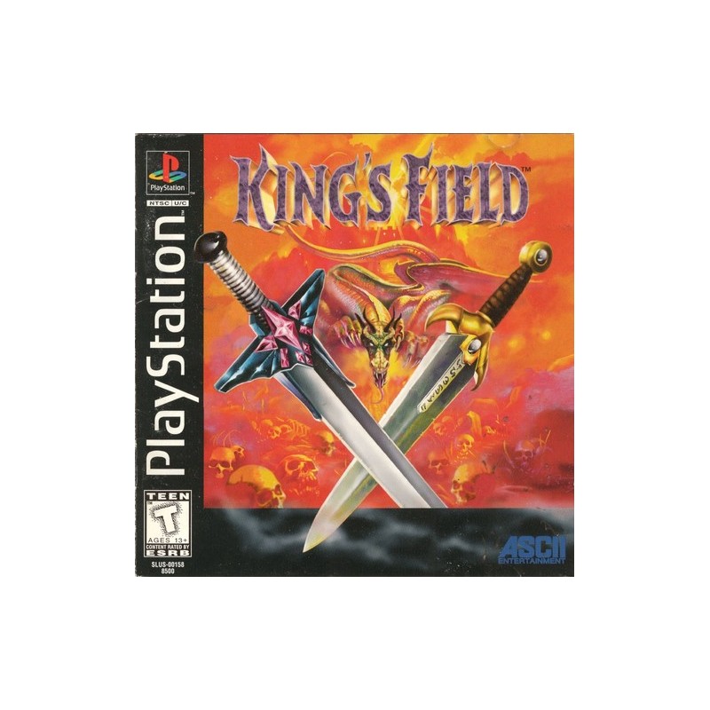 Jeux PS1 : King's Field ver. USA (Complet) - Occasion