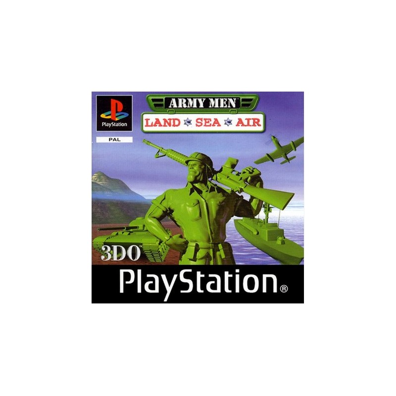 Jeux PS1 : Army Men Land Sea Air - Occasion